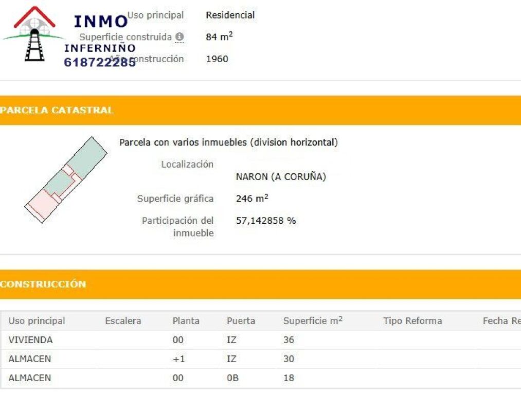 Imagen 2 de Casa-Chalet en Venta en Naron La Coruña Ref: 438089