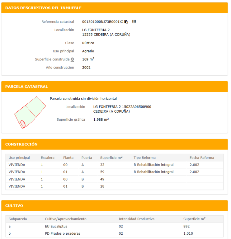 Imagen 3 de Casa-Chalet en Venta en Fontefria (Esteiro) La Coruña