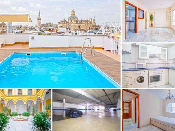 Imagen 1 de Magnifica vivienda junto Plaza de La Encarnación con garaje y piscina en cubierta!!!