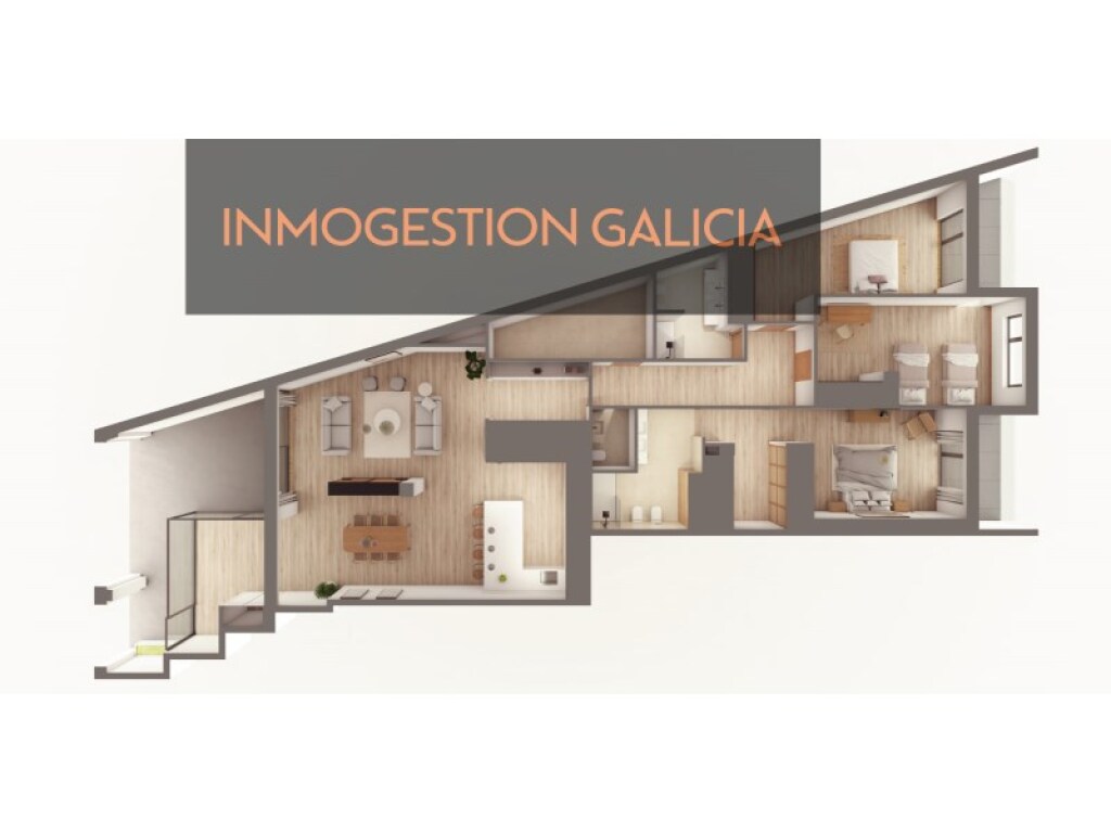 Imagen 4 de Piso en Venta en Cerceda La Coruña