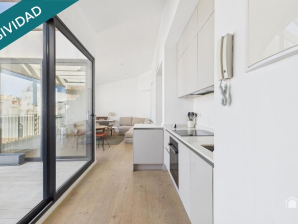 Imagen 3 de Ático reformado con terraza y vistas despejadas - C/ Joan Munar - Palma