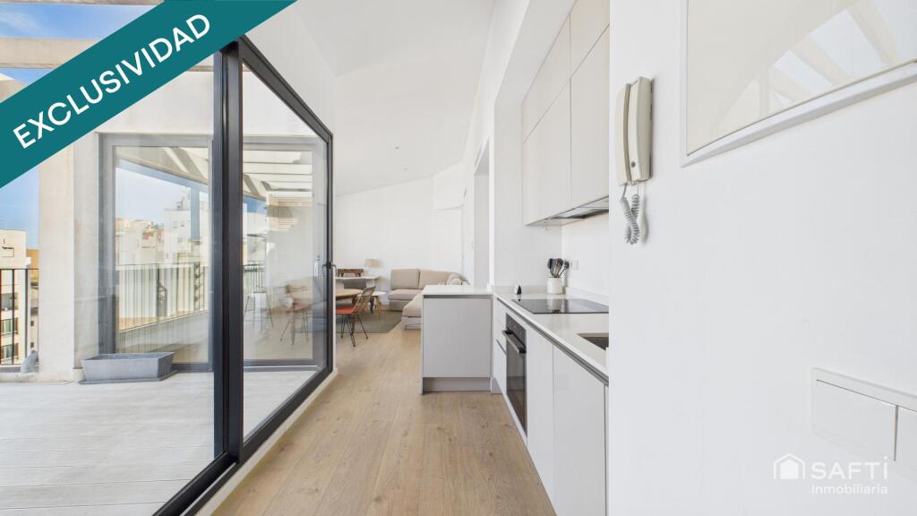 Imagen 3 de Ático reformado con terraza y vistas despejadas – C/ Joan Munar – Palma Imagen 3 de Ático reformado con terraza y vistas despejadas - C/ Joan Munar - Palma