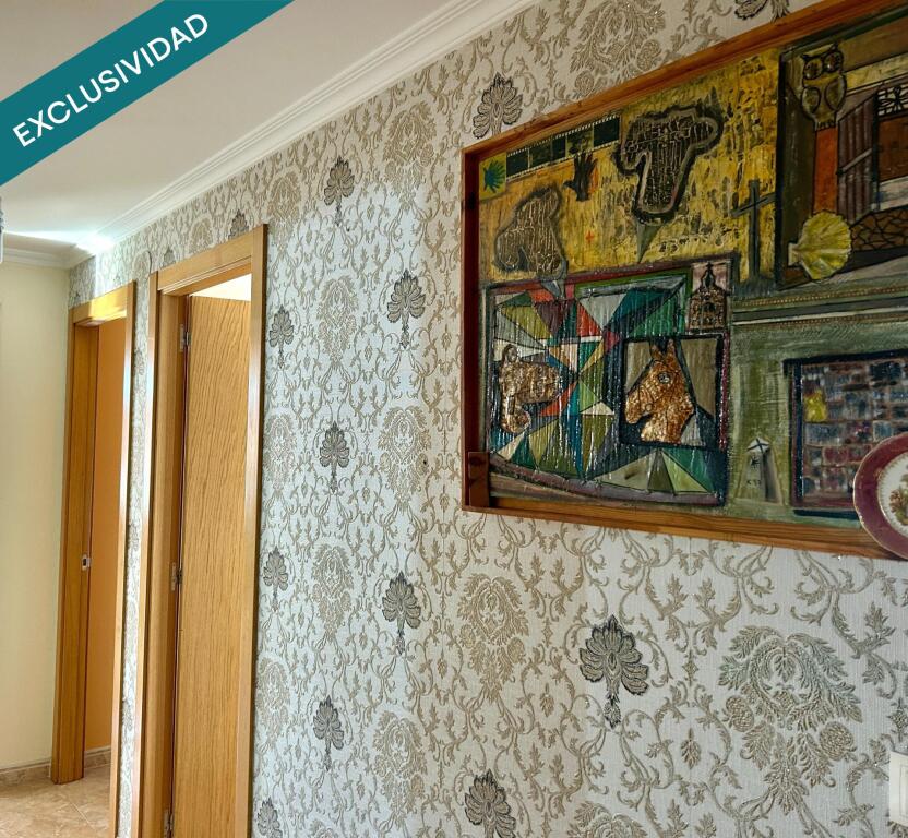 Imagen 2 de Luminoso piso de 129m2 junto al paseo fluvial do río Pontiñas