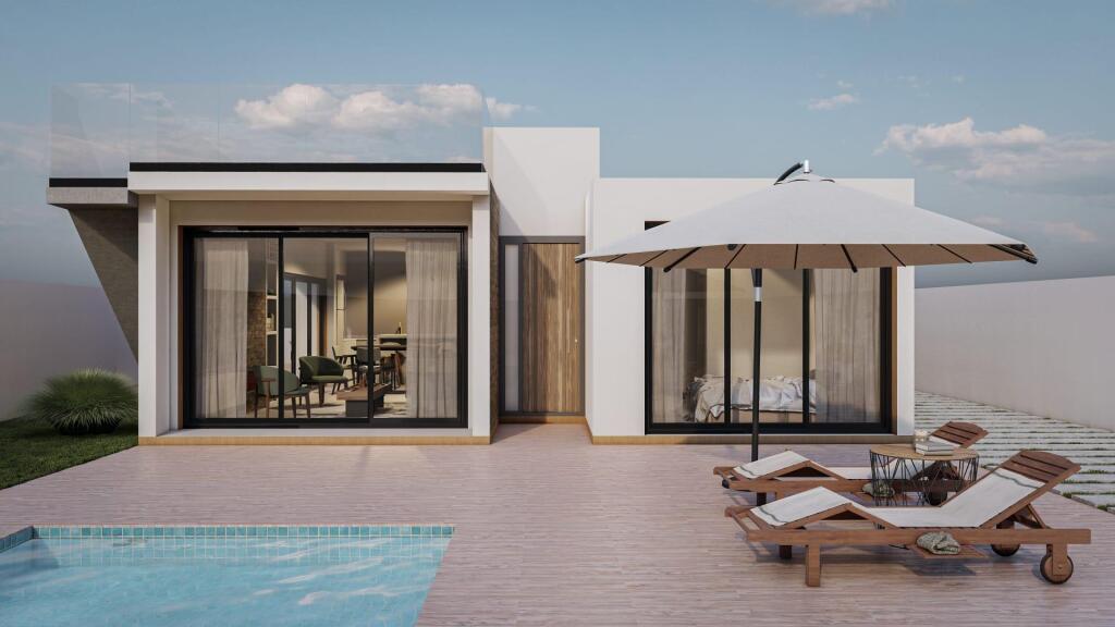 Imagen 3 de VILLA DE ESTILO IBICENCO CON PISCINA PRIVADA EN FORTUNA (MURCIA)