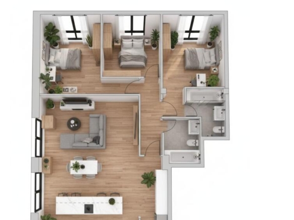 Imagen 3 de Magnífico bajo con entrada independiente a estrenar