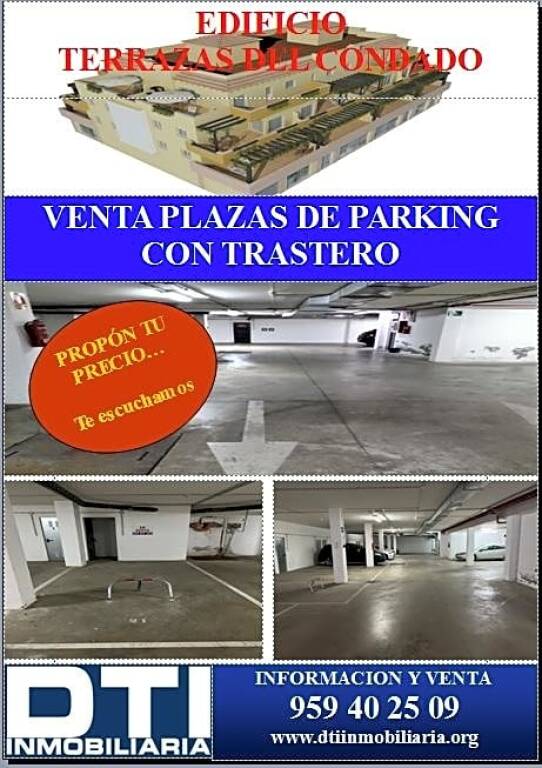 Imagen 2 de SE VENDE PLAZAS DE PARKING Y TRASTEROS