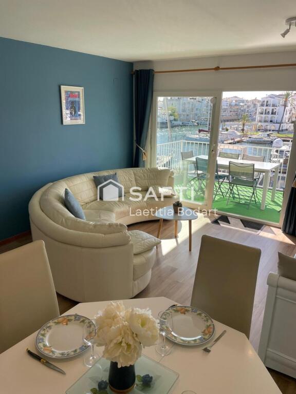 solárium privado y gran garaje – Vistas al canal