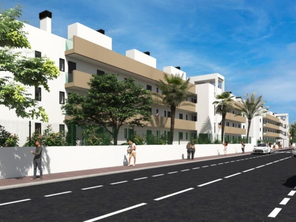 Imagen 2 de Nuevo Residencial Frente a La Serena Golf en Los Alcázares – Apartamentos y Villas de Obra Nueva