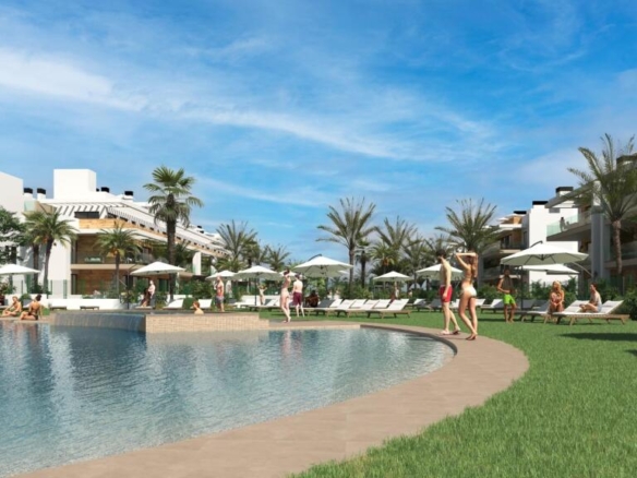 Imagen 4 de Nuevo Residencial Frente a La Serena Golf en Los Alcázares – Apartamentos y Villas de Obra Nueva
