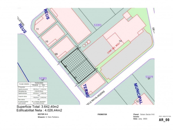 Imagen 3 de Suelo urbanizable de Obra Nueva en Venta en Reus Tarragona