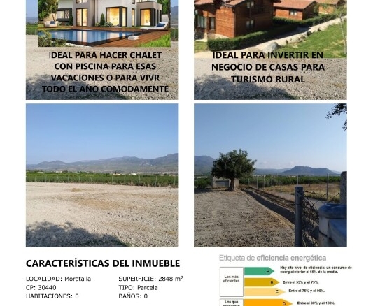 Imagen 1 de Parcela en Venta en Moratalla Murcia