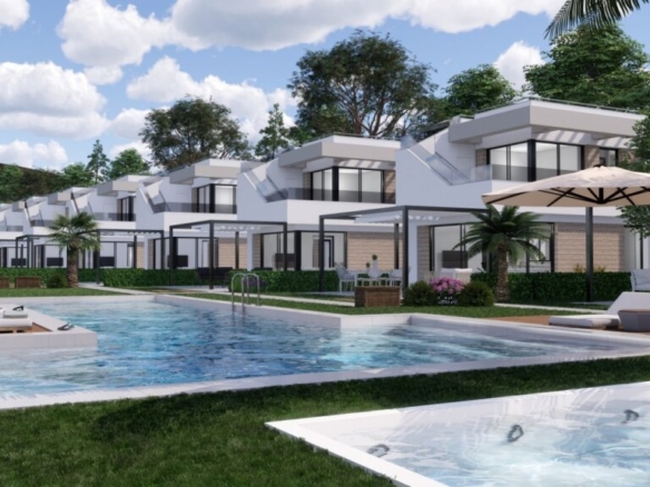 Imagen 4 de VILLAS DE OBRA NUEVA EN PILAR DE LA HORADADA EN EL CAMPO DE GOLF