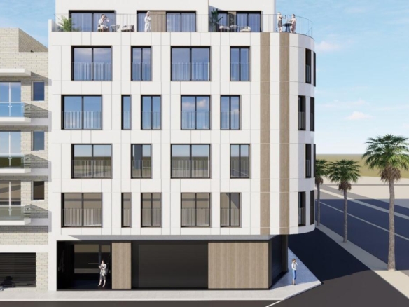 Imagen 1 de Elegante edificio residencial a 60 m de la playa de El Acequion