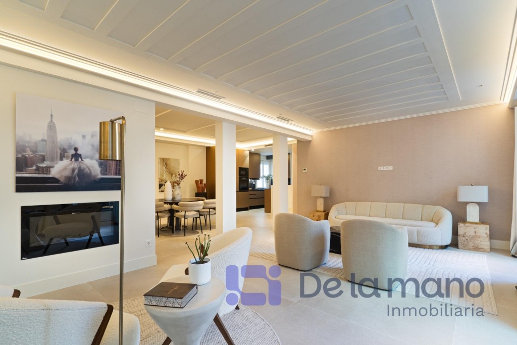 Imagen 1 de ESPECTACULAR VIVIENDA A ESTRENAR EN LA ZONA MÁS DISTINGUIDA DEL CENTRO DE MADRID.