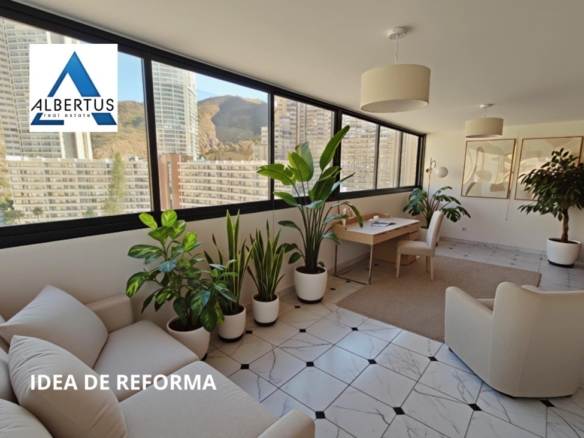 Imagen 3 de Exclusivo piso con impresionantes vistas al mar y a la Serra Gelada
