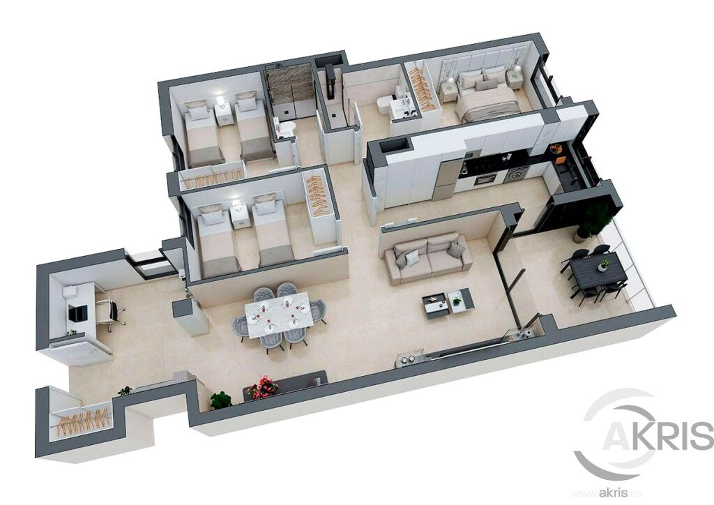 Imagen 4 de Apartamentos de 3 dormitorios en el Edificio Marqués