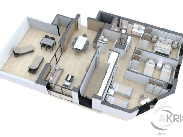 Imagen 3 de Apartamentos de 3 dormitorios en el Edificio Panorama