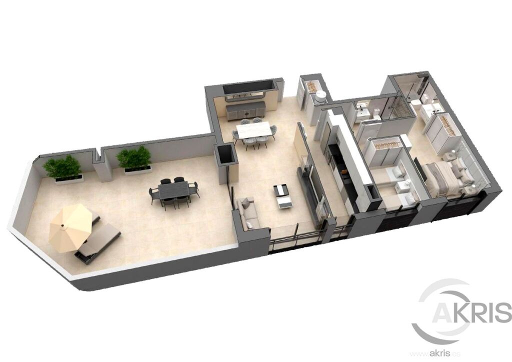 Imagen 2 de Apartamentos de 2 dormitorios en el Edificio Panorama