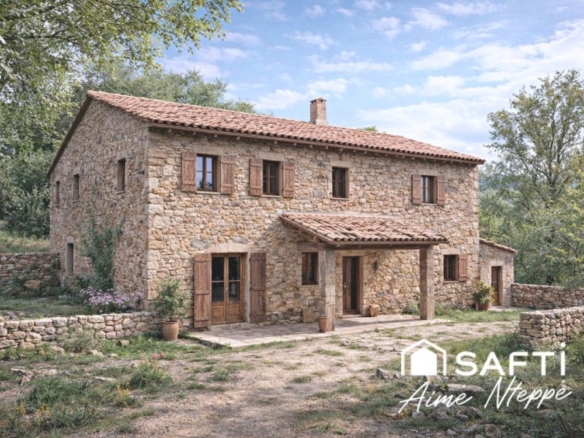 Imagen 1 de Masía Reconstruible en pleno Bosque y Naturaleza con Vistas Panorámicas.