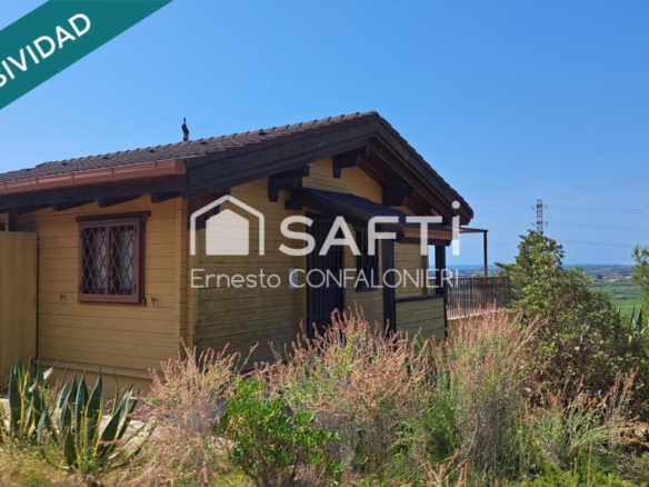 con vistas al mar en Alcanar