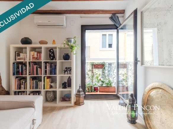 1 dormitorio y 1 despacho/vestidor.