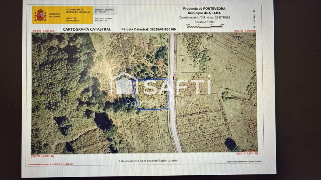 Imagen 1 de PARCELA EDIFICABLE EN A LAMA