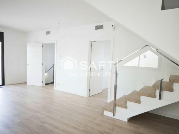 Imagen 4 de Vivienda de obra nueva con diseño moderno.