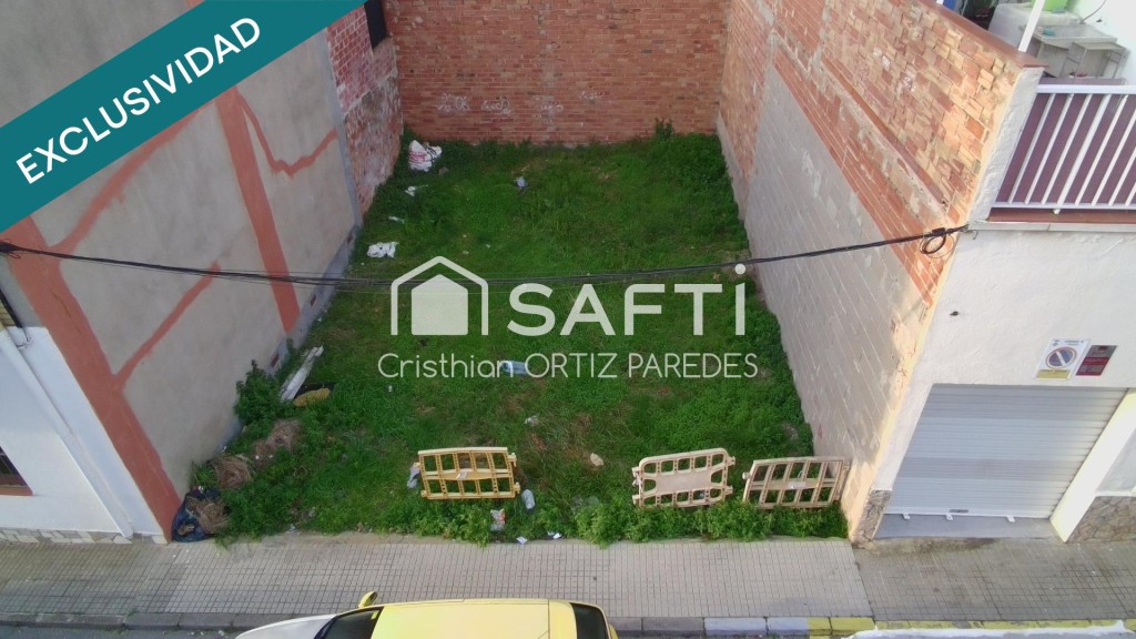 Imagen 1 de Terreno llano en St. Pedro (Tordera) con proyecto pagado y listo para construir