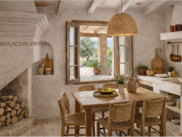 Imagen 3 de Casa de campo en Sorbas. Un refugio mediterráneo con vistas impresionantes.