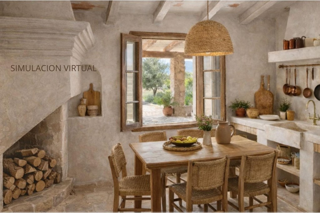 Imagen 3 de Casa de campo en Sorbas. Un refugio mediterráneo con vistas impresionantes.