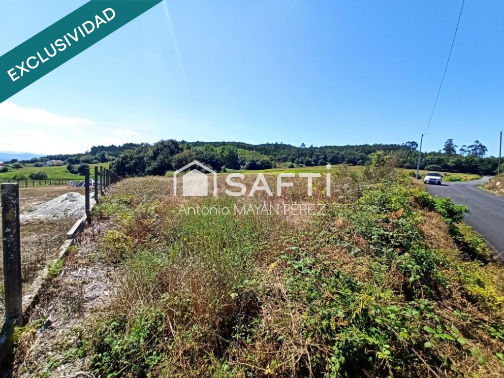 Imagen 1 de TERRENO EN VENTA EN SEARES DE ARRIBA -TAPIA-AMES.