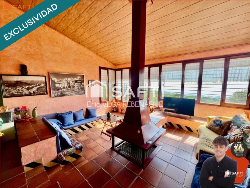 Imagen 4 de Casa de montaña con vistas panorámicas al mar.