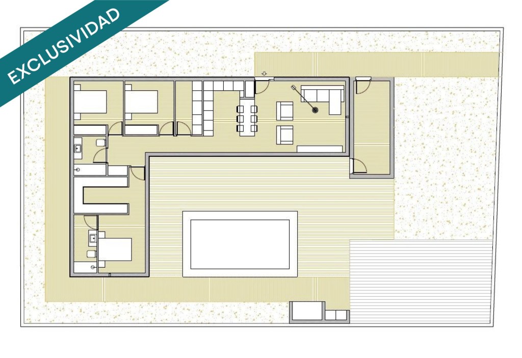 Imagen 2 de Terreno con proyecto en Urb. Pla de la venta. Gilet.