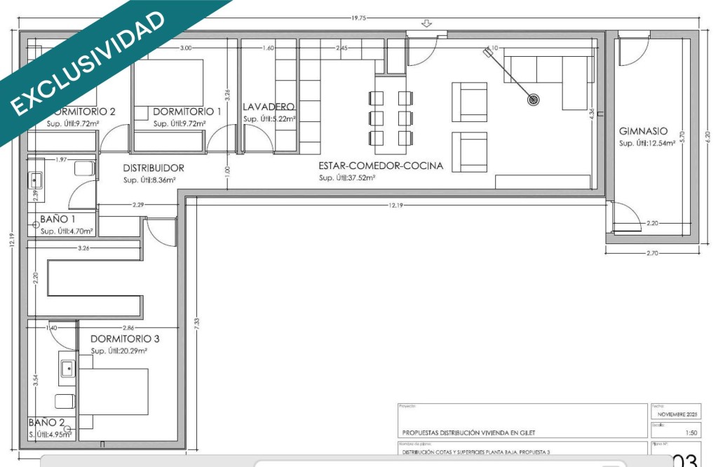 Imagen 1 de Terreno con proyecto en Urb. Pla de la venta. Gilet.