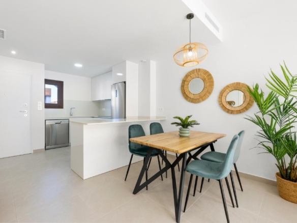 de 64m2 con 2 dormitorios y 2 baños