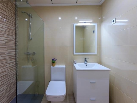 de 115m2 con 3 dormitorios y 3 baños