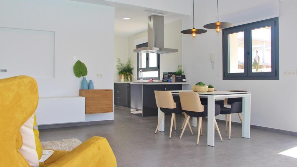 de 120m2 con 3 dormitorios y 2 baños