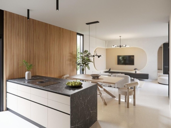 de 107m2 con 3 dormitorios y 2 baños