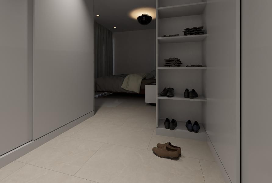 de 113m2 con 3 dormitorios y 3 baños