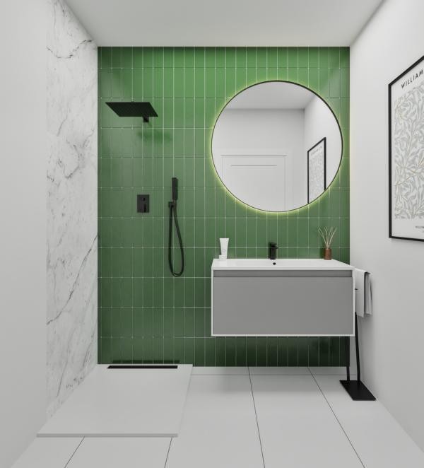 de 96m2 con 3 dormitorios y 2 baños con plaza de garaje