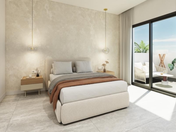 de 67m2 con 3 dormitorios y 2 baños