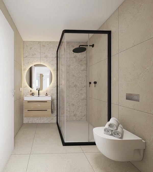 de 122m2 con 4 dormitorios y 3 baños