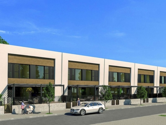 de 87m2 con 2 dormitorios y 2 baños