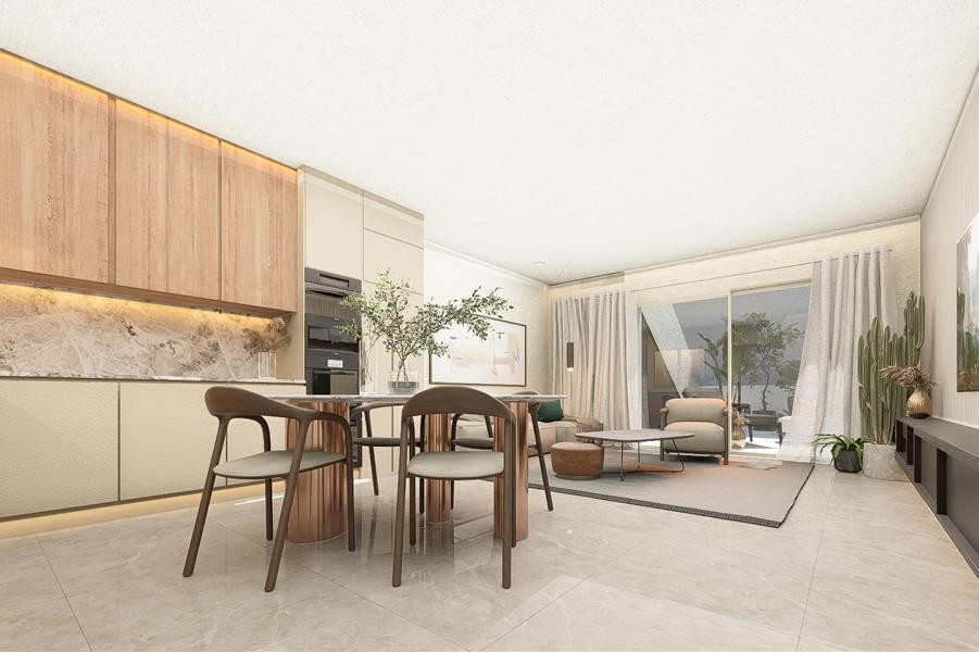 de 89m2 con 3 dormitorios y 2 baños con plaza de garaje