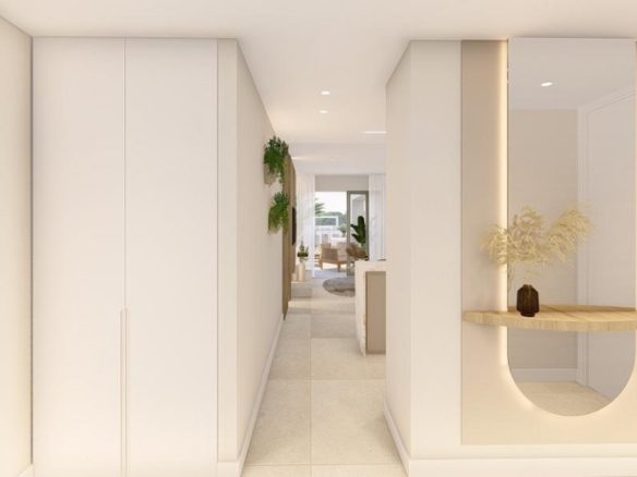 de 86m2 con 3 dormitorios y 2 baños