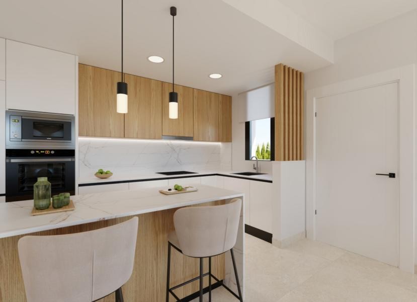 de 94m2 con 2 dormitorios y 2 baños