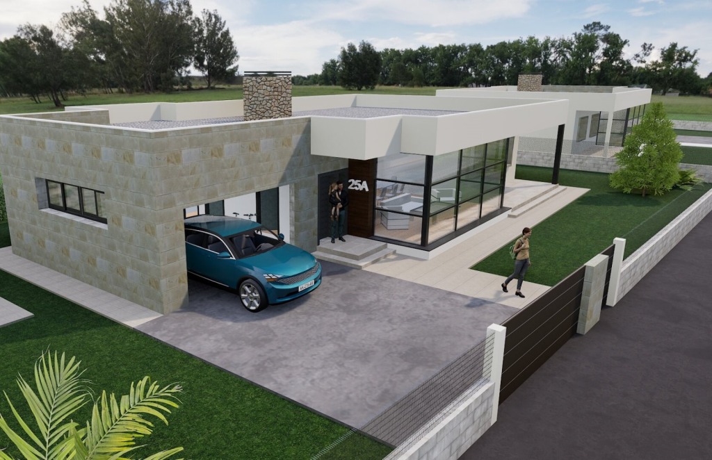 Imagen 3 de Casa-Chalet de Obra Nueva en Venta en Tomiño Pontevedra