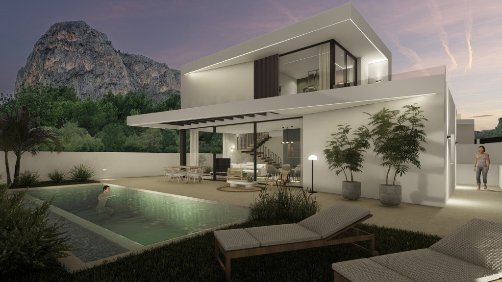 Imagen 3 de Casa-Chalet en Venta en Polop Alicante