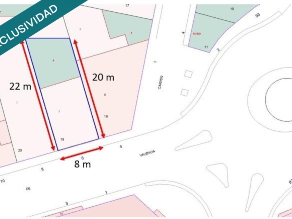 Imagen 1 de Gran potencial edificable en el centro de Torrent
