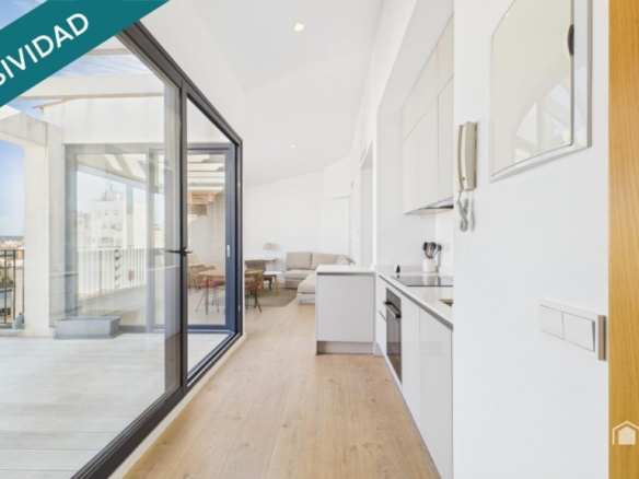 Imagen 3 de Ático con terraza y vistas despejadas - C/ Joan Munar - Palma